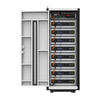 Front facing of a full cabinet Pytes HV48100 Battery Module on a white background 
