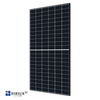 Sirius 360W solar panel front-facing and tilted to the left