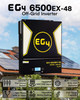 EG4 6.5kW Off-Grid Inverter | 6500EX-48 | 6500W Output | 8000W PV Input | 500V VOC Input | All in One Solar Inverter