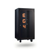 EG4-LifePower4 Lithium Batteries Kit | 30.72kWh | 6 Server Rack Batteries With Pre-Assembled Enclosed Rack | With Door & Wheels | Welded (Pre-Order)