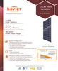 Boviet 400W Solar Panel | Silver | Monocrystalline | BVM6612M-400L-H | Full Pallet (30)