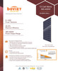 Boviet 400W Solar Panel | Silver | Monocrystalline | BVM6612M-400L-H