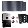 Complete Hybrid Solar Kit - 12,000W 120/240V Output + 15.36kWh EG4 Lithium Powerwall + 6,150 Watts of Solar PV [KIT-E0006]