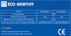 ECO-WORTHY 4 String PV Combiner Box | 4 x 15A Fuse informational chart