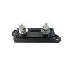 Victron single MEGA fuse holder black fuse mounting base on a white background.