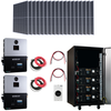 Complete Off-Grid Solar Kit EG4 6000XP | 12000W Output | 48V 120/240V Split Phase + 12800 Watts of Solar PV [KIT-E0009]
