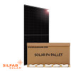 Silfab Solar 380W Mono Solar Panel (Black) SL-380 HC | Full Pallet (26)