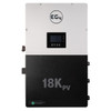 EG4-WallMount Indoor Battery 280AH | 51.2V & EG4-18Kpv 18000W PV Input | 12000W Output   [BNDL-E0011]