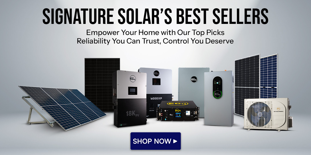 Signature Solar Trade In SignatureSolar.com: Solar Panels, DIY Off-Grid Solar, Server Rack ...