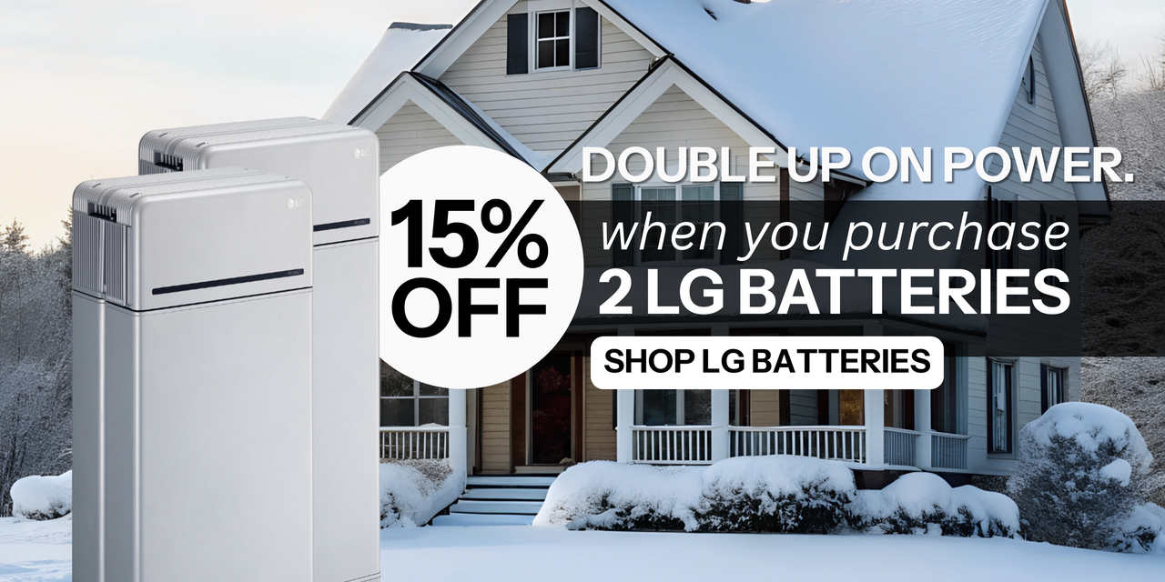 Double up on power when you buy 2 LG batteries get 15% off. Shop now!