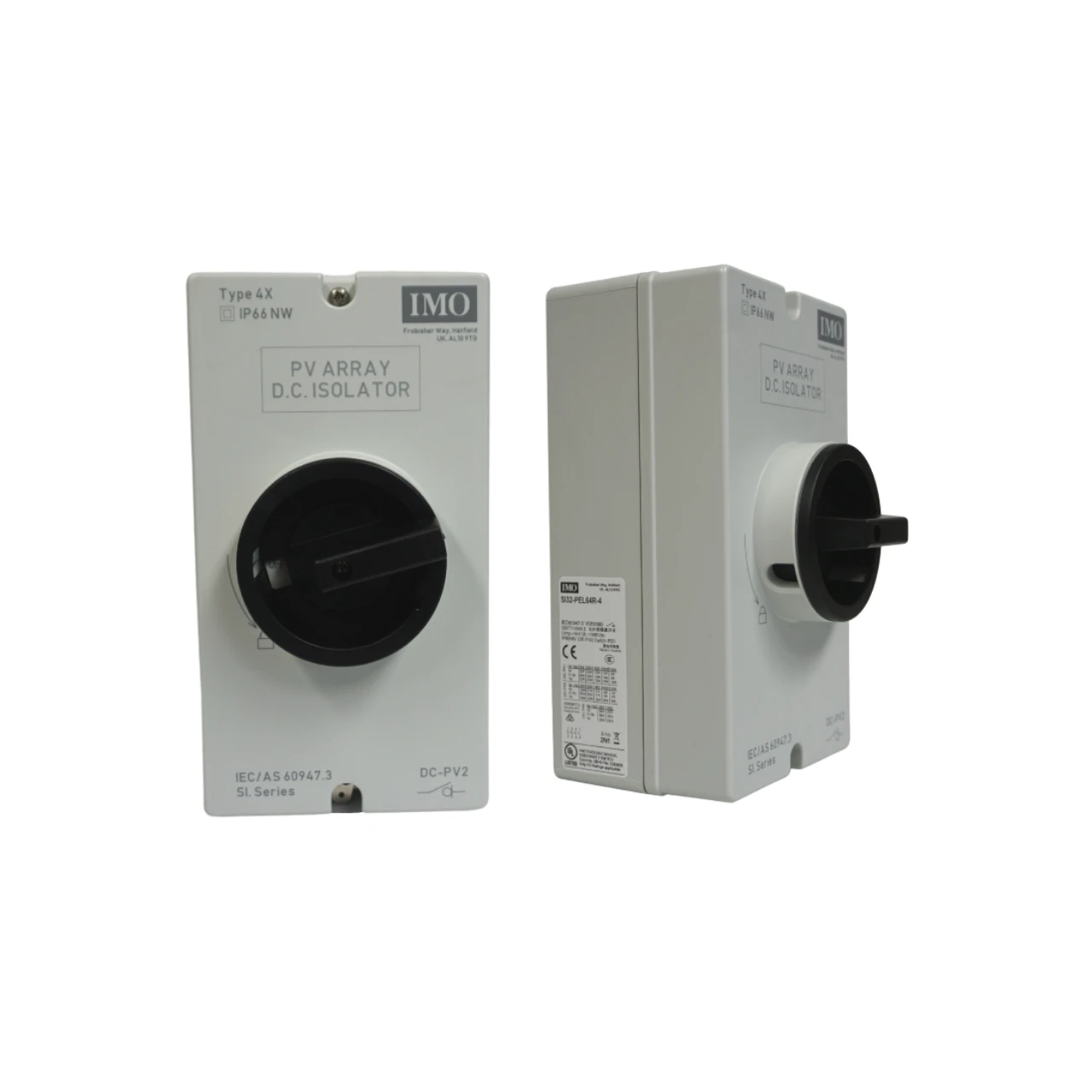 IMO DC Disconnect Rooftop Switch | 4 Pole | 2 String