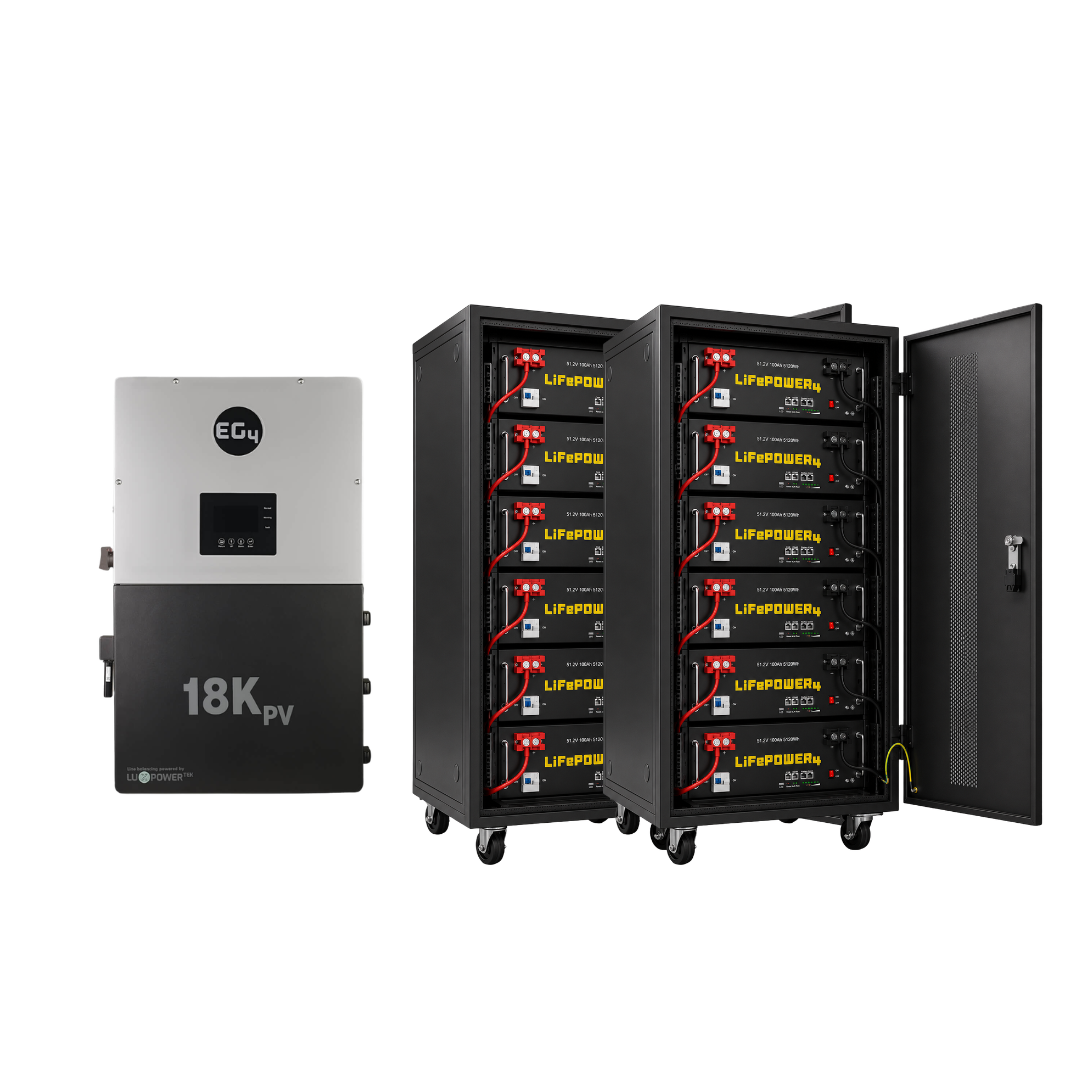 EG4 18KPV Hybrid Inverter System Bundle