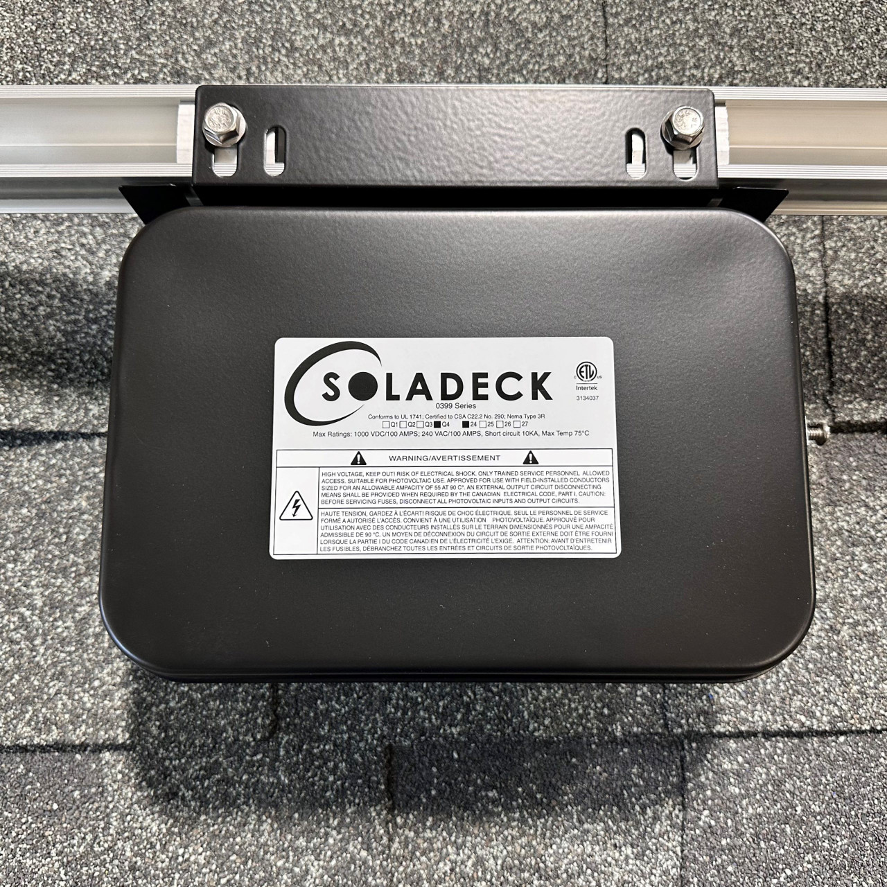 STORE SOL  SolaDeck 0399 | Universal Rail Mount