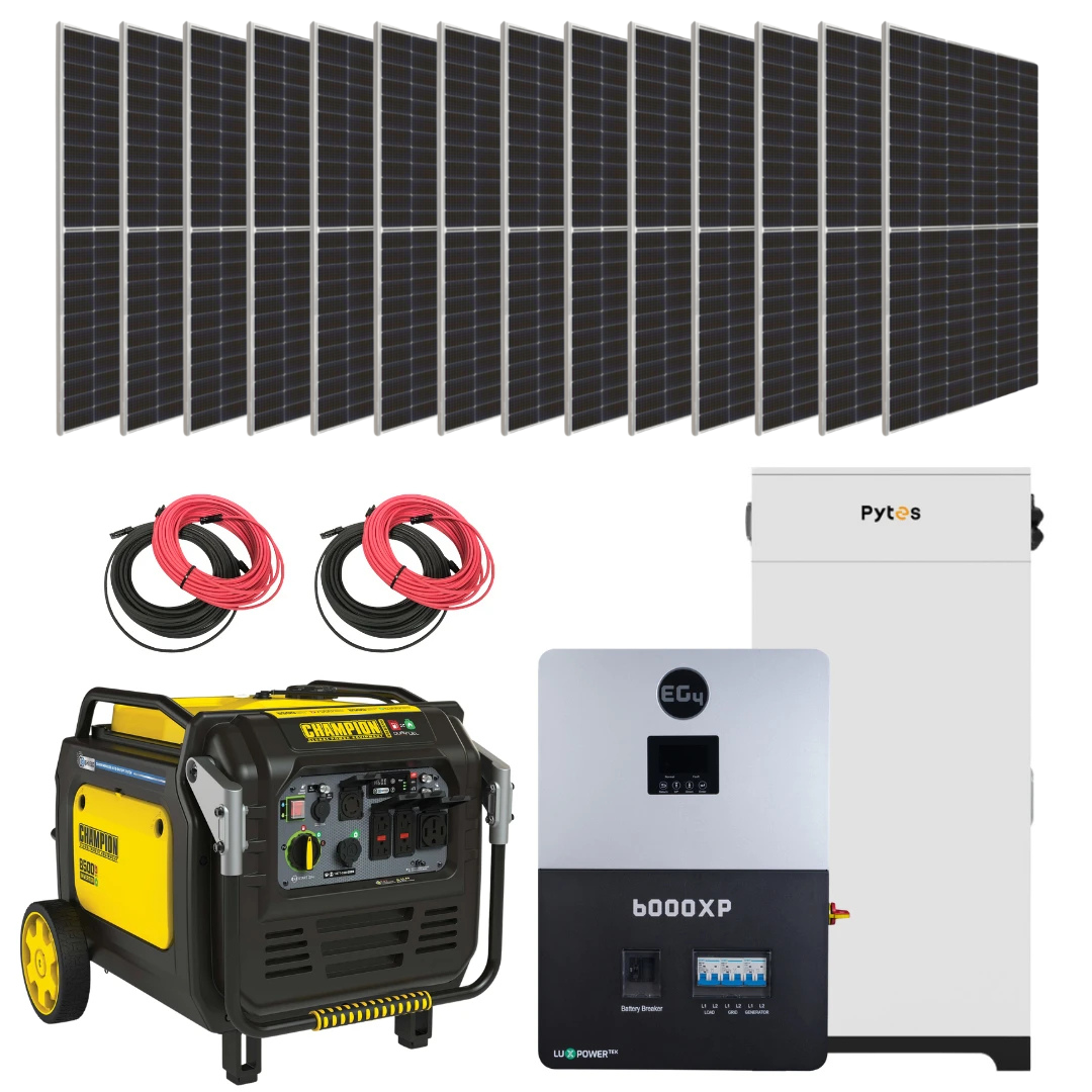 Off-Grid Essential Solar Power Kit {KIT-E0020}
