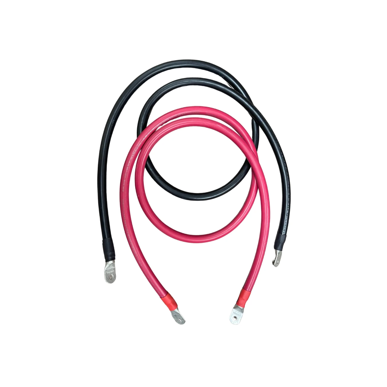 72in 4/0 AWG Battery to Inverter Cables black and red