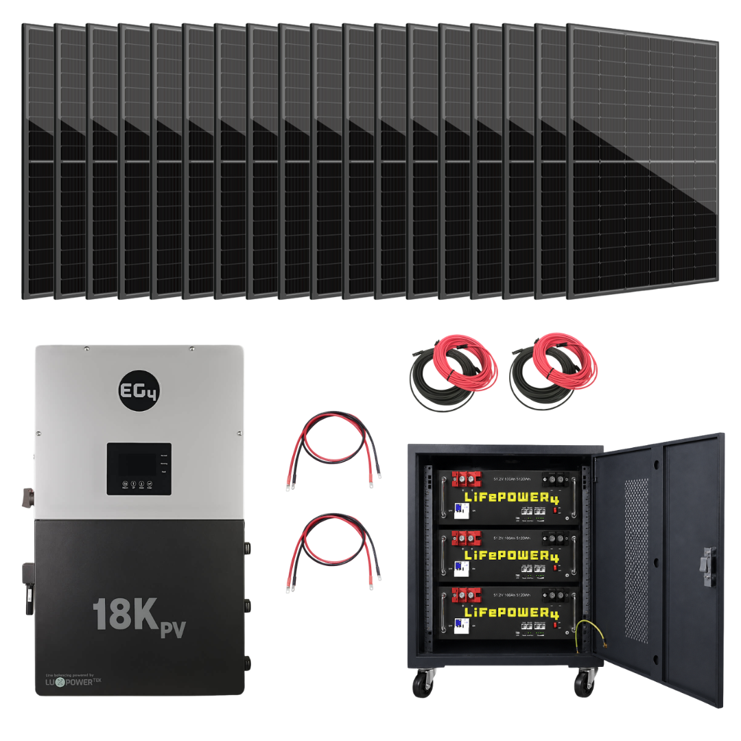 イーババページ EG4 Hybrid Kit | 18kPV + Server Rack Batteries [KIT-E0006]