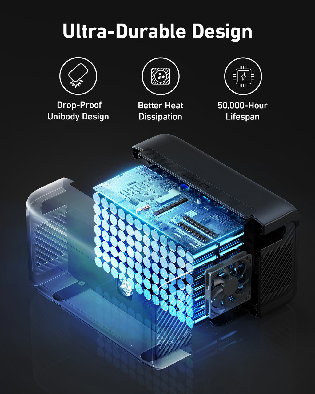 キンタロウ　Solix/BP2600　Expansion Anker SOLIX BP2600 Expansion Battery