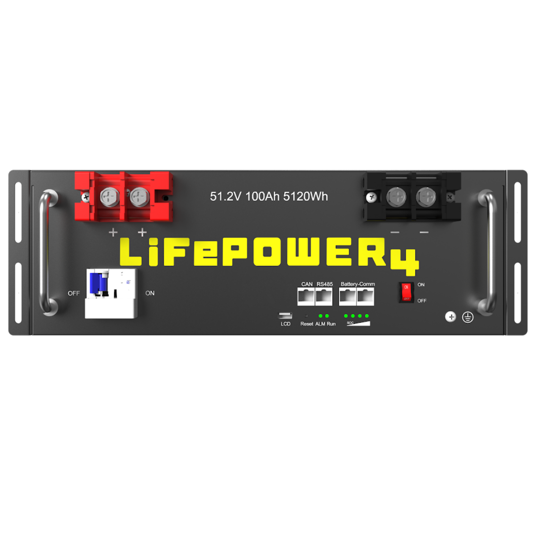 Best Overall: EG4 LifePower4 48V 100Ah Server Rack Battery