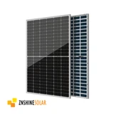 ZNShine 550W bifacial solar panel with double-glass design for high efficiency and durable long-term performance.