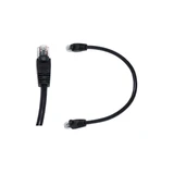 1 foot battery RS-485 communication cable close up parts showing end to end connection