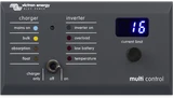 Victron Digital Multi Control 200/200A GX control screen and lights front view