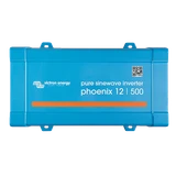 Front view of Victron Phoenix Inverter 12/500 120V VE.Direct NEMA 5-15R