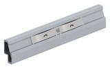 Angled view of Iron Ridge XR100 Bonded Splice with attaching track shown