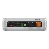 Front view of Pytes V5 LiFePO4 Battery showing communications ports