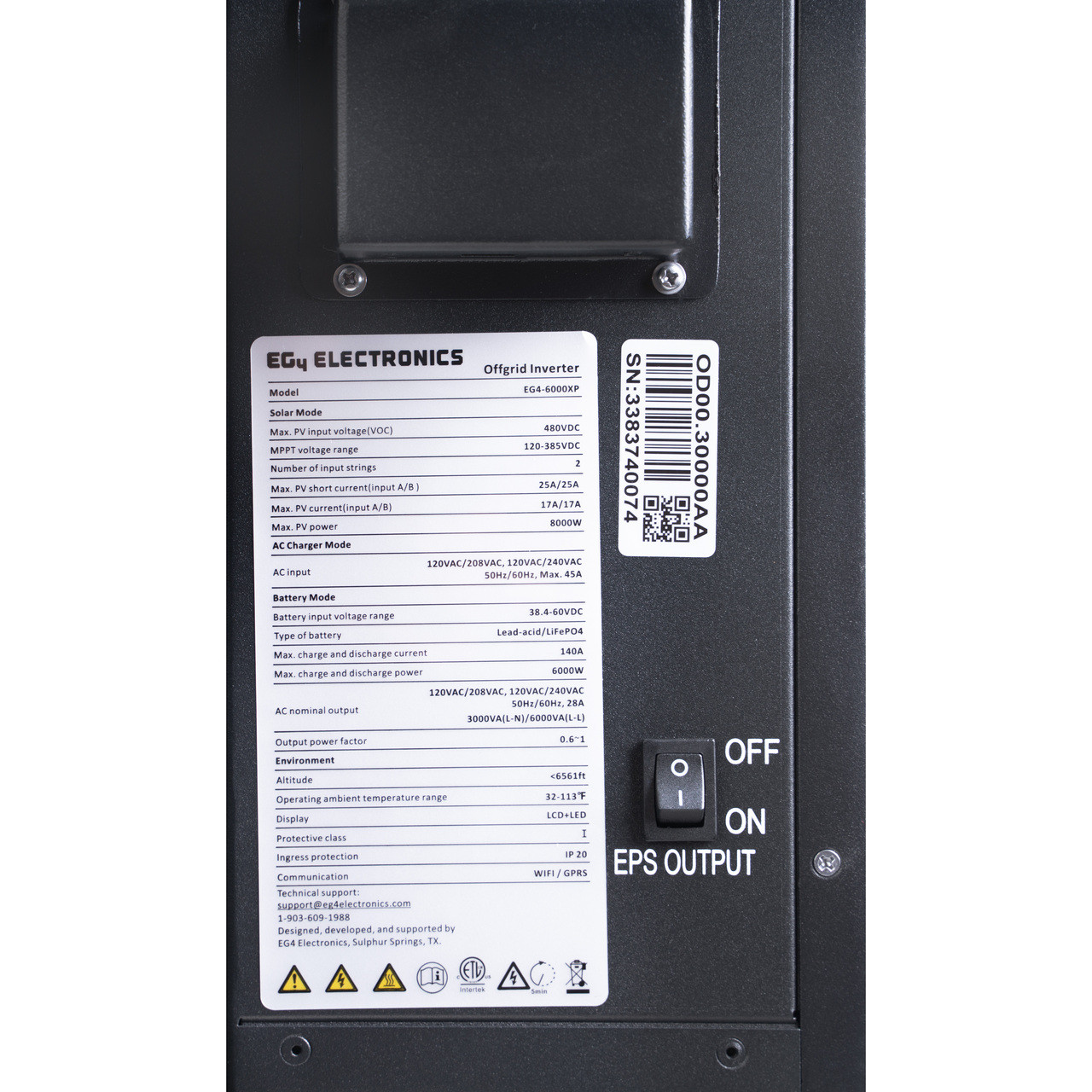 Eg4 Rv EG4 6000XP Off-Grid Inverter