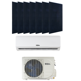 EG4 R32 12k Hybrid Mini Split Kit with Sirius 415W Panels