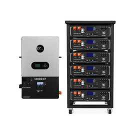 Bundle E0033 with EG4 12000XP and WireN Rack and Batteries