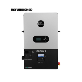 Front View of refurbished EG4 12000XP with Limited Stock sticker