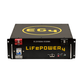 EG4-LifePower4 Lithium Battery | 48V 100AH | gyll | Off-Grid Solar Server Rack Battery