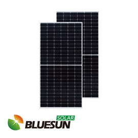 solar panel BlueSun 455W Split Cell Mono Solar Panel ( Silver )| Full Pallet (31) BSM455M-72HPH Bluesun Signature Solar
