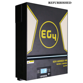 Refurbished, EG4 6K Off-Grid Split Phase Inverter, 6000EX-48HV, 6000W  Output, 7500W PV Input, 500V VOC Input, Split Phase 120/240VAC