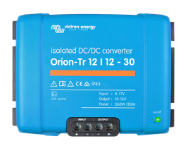 Victron Orion-Tr 12/12-30A (360W) Isolated DC-DC converter