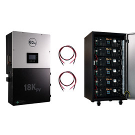 EG4 18KPV Hybrid Inverter System Bundle - 30.72kWH EG4 Lithium Powerwall [BNDL-E0005]
