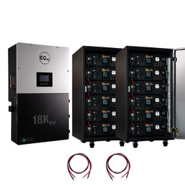 EG4 18KPV Hybrid Inverter System Bundle - 61.44kWH EG4 Lithium Powerwall [BNDL-E0006-12]