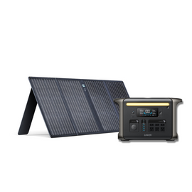 Anker SOLIX  F1500 Portable Solar Battery Generator 536Wh | 1800W   + up to 400W Anker Solar Panels [KIT-AK004]