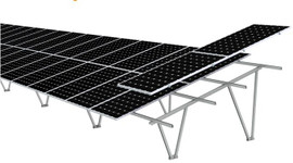 Chiko USA GroundFlex U2V Solar Panel Ground Mount Kit | Large Module Version