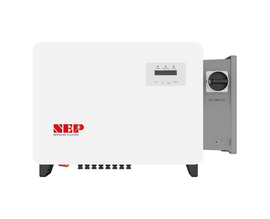 Front view of NEP Neptune 33kW 3-Phase Solar inverter with 480VAC