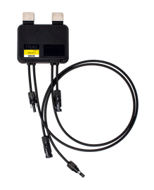 Front view of Tigo Optimization with the cords 