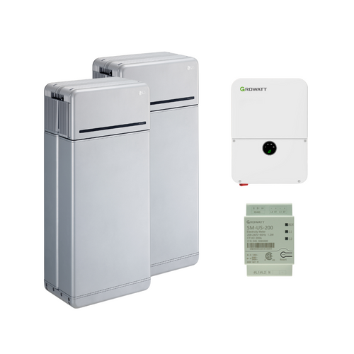 Lg Battery / Growatt Inverter Bunlde  with components 
