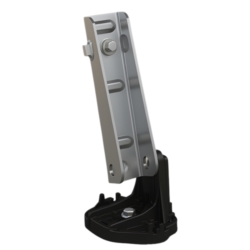 Insta Flash attached to the Insta Tilt on the Rail 