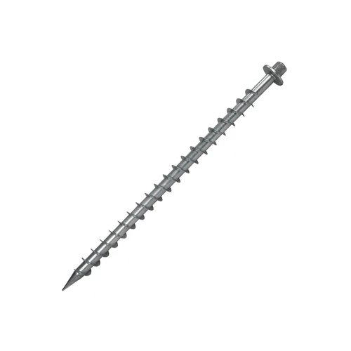 ChikoUSA Lawn Lizard 46 in. Ground Screw at an angle
