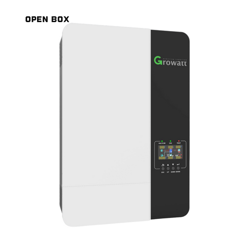 Right tilt view of Growatt 3kW Stackable Off-Grid Inverter
