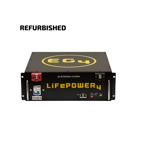 front view of Refurbished | EG4 LifePower4 Lithium Battery