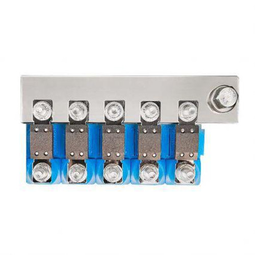 Victron Busbar To Connect 5 Mega Fuse Holders | CIP100400060