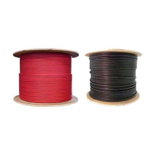 500ft 8 AWG Copper PV Wire | Black and Red