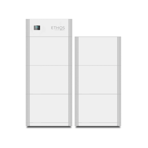 Front view of BigBattery 48V ETHOS 30.7KWH with 6 battery Modules